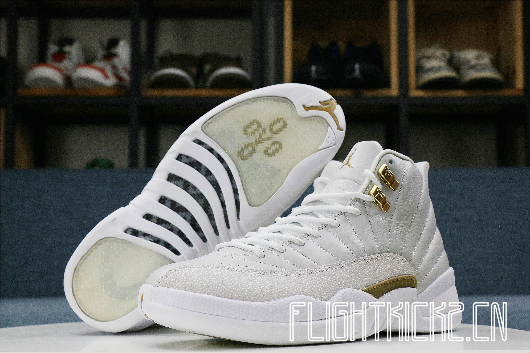 OVO X Air Jordan 12 Retro White