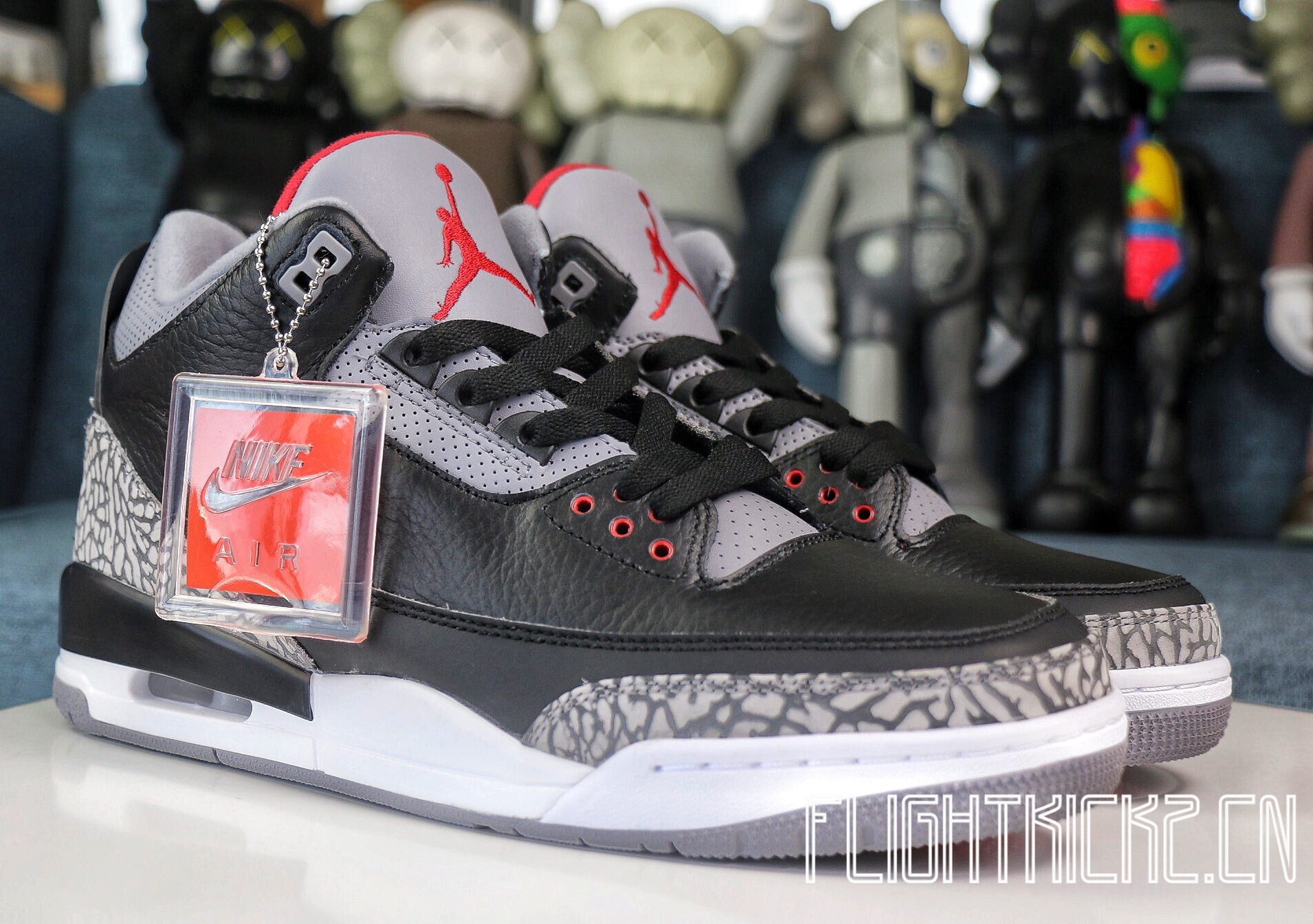 Air Jordan 3 OG Black Cement 2018