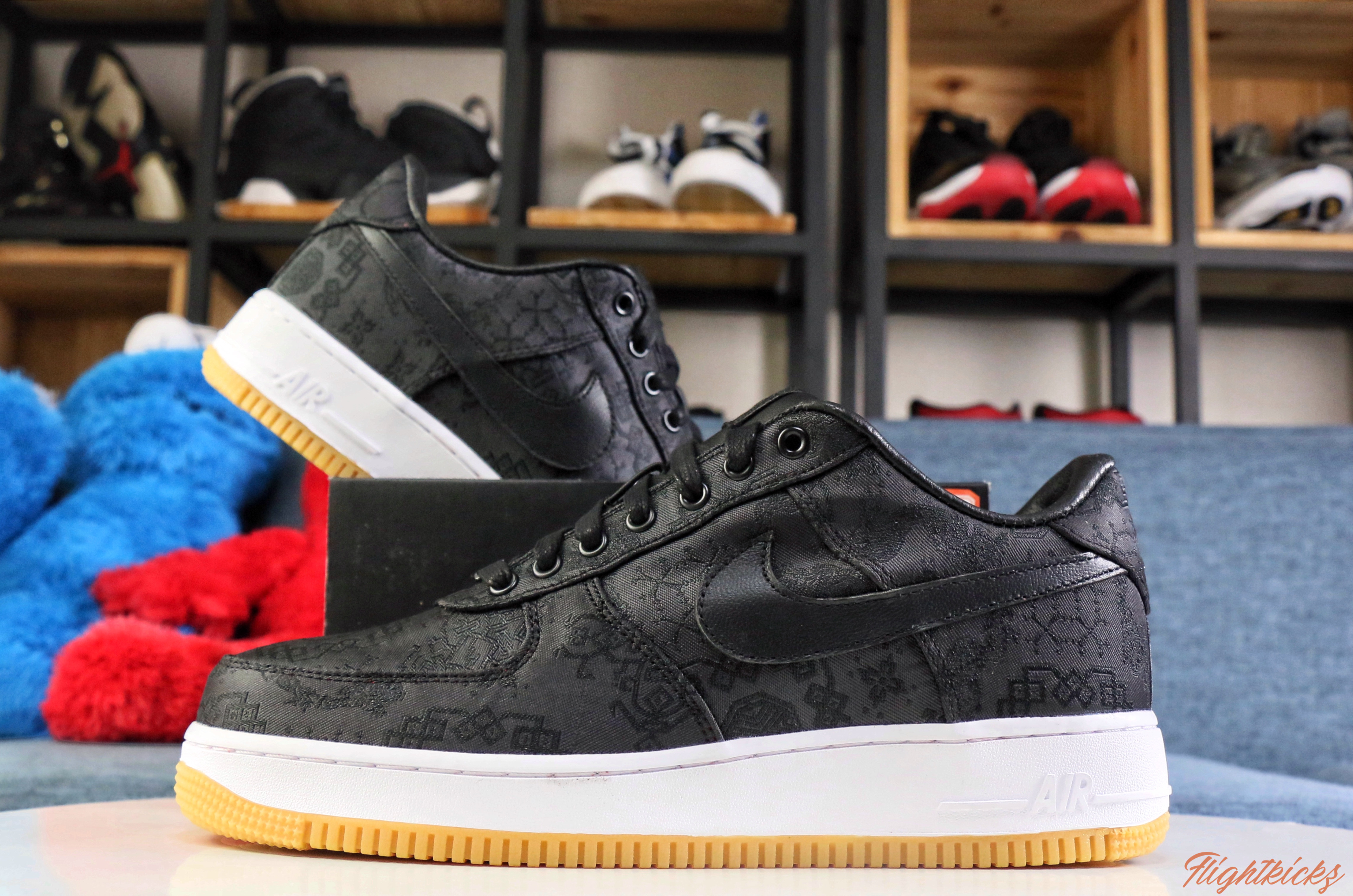 2019 Clot x Fragment x Nike Air Force 1