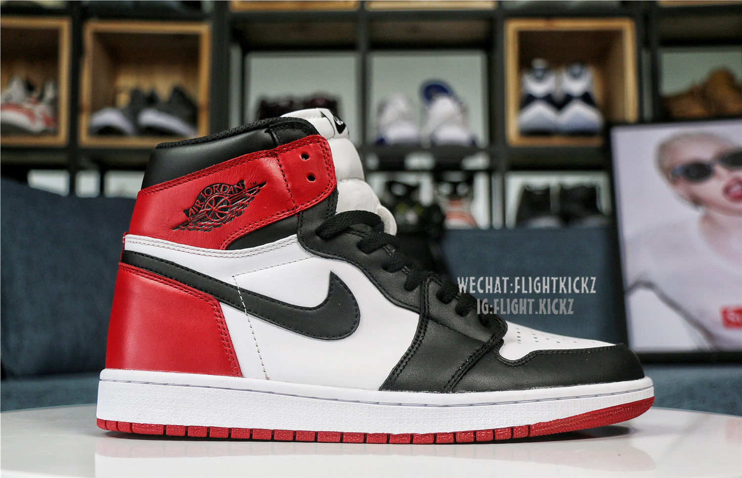 Air Jordan 1 OG Black Toe 2016 (LN5 A1)