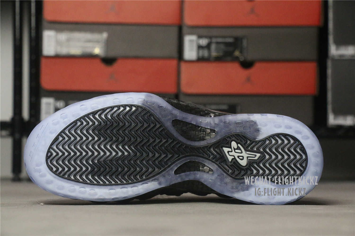 Air Foamposite One Hologram/Baron 2015