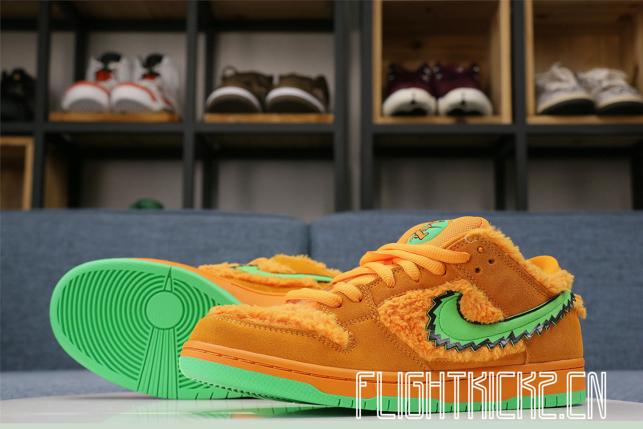 Grateful Dead x Nike SB Dunk Low Orange