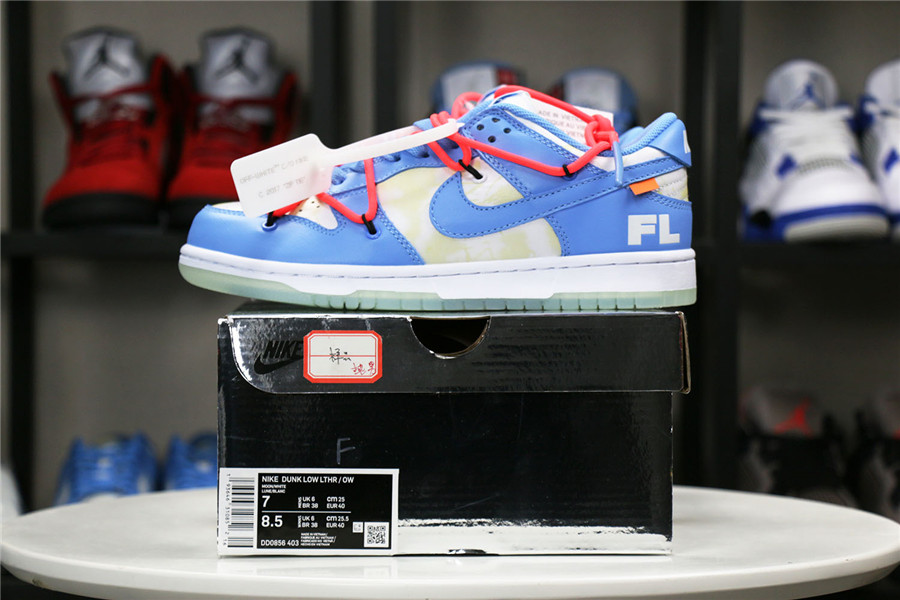 Futura x Off-White x Nike SB Dunk UNC