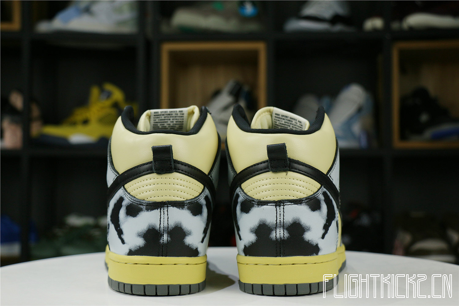 Nike Dunk High 1985 Black Acid Wash