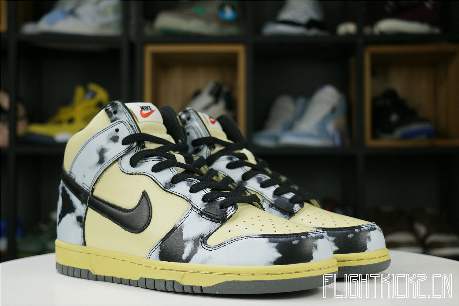 Nike Dunk High 1985 Black Acid Wash