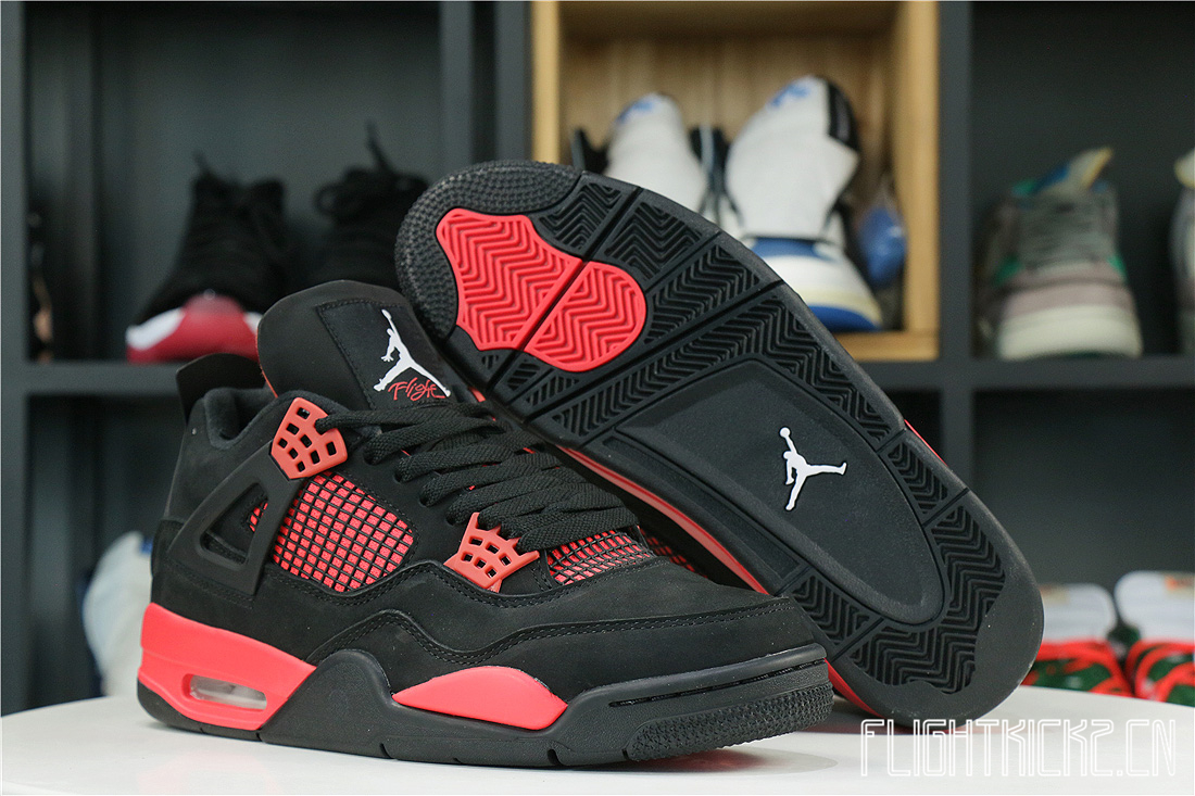 Air Jordan 4 Red Thunder 2021(LN5 A1 Batch)