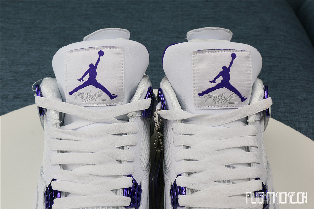 Air Jordan 4 Retro Purple Metallic 2020(LN5 A1 Batch)