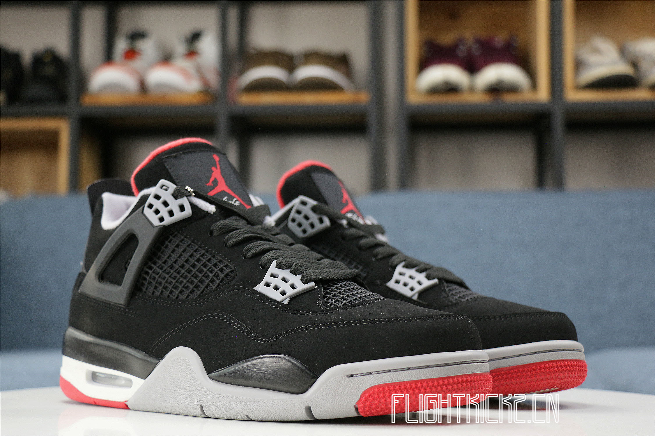 Air Jordan 4 OG Bred 2019 (LN5 A1 Batch)