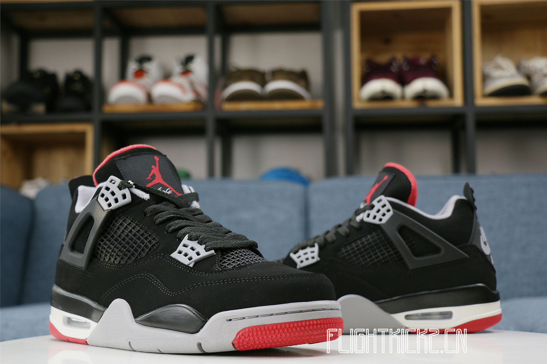 Air Jordan 4 OG Bred 2019 (LN5 A1 Batch)
