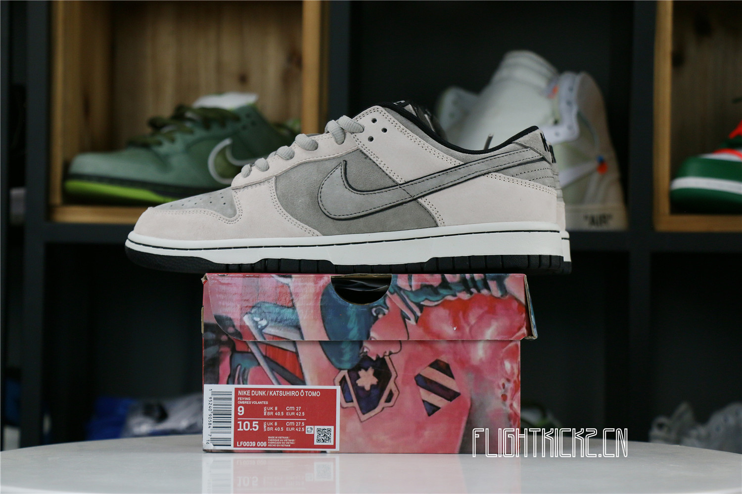 Otomo Katsuhiro x Nike SB Dunk Low Steamboy OST White Black