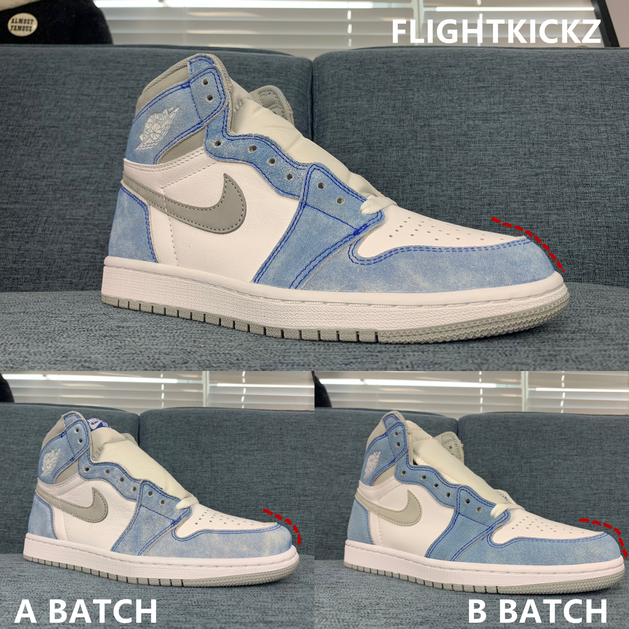 Jordan 1 Retro High OG Hyper Royal 2021(LN5 A1)