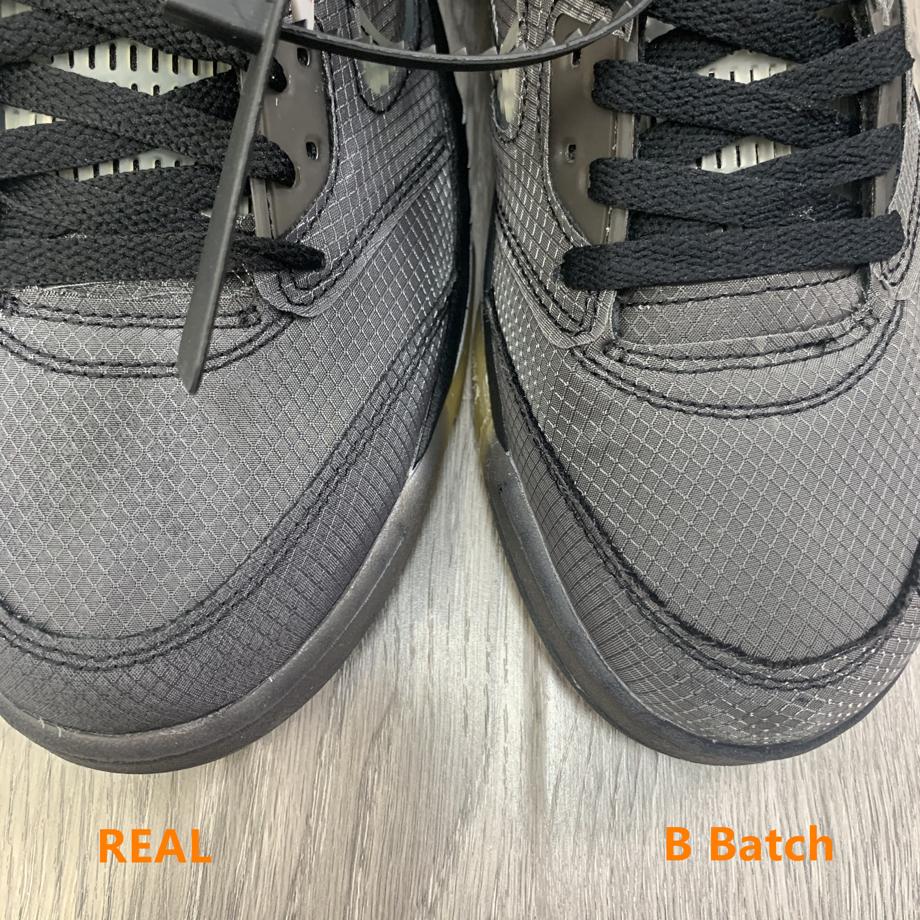 Off White x Air Jordan 5 Retro SP Muslin (LN5 A1 Batch)