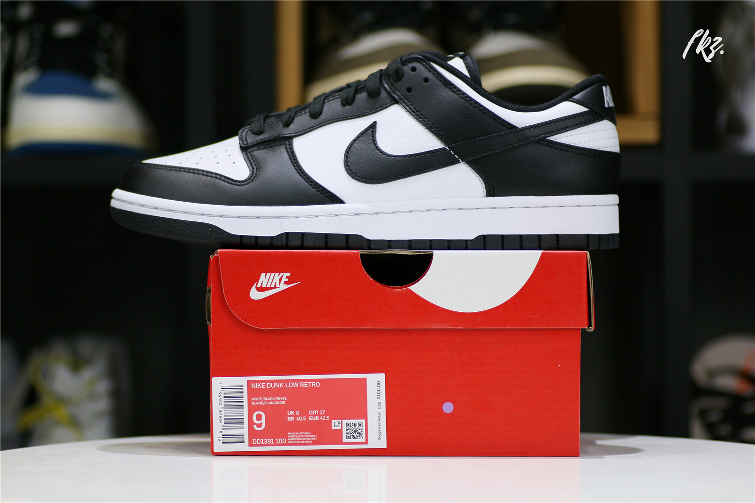 Nike Dunk Low Retro White Black Panda 2021(LN5 A1 Batch)