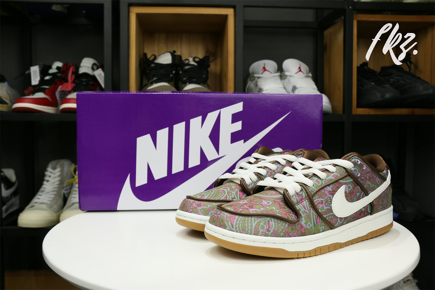 Nike SB Dunk Low Pro Paisley Brown