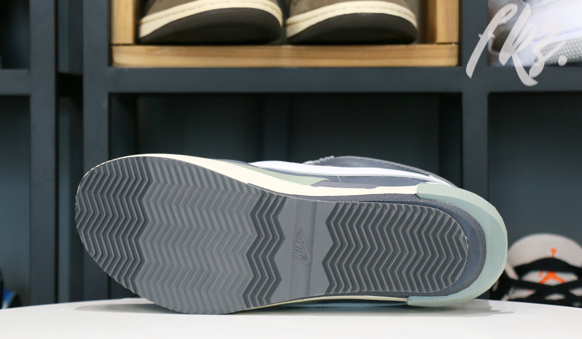 Sacai x Nike Cortez 4.0 White Gray 2022