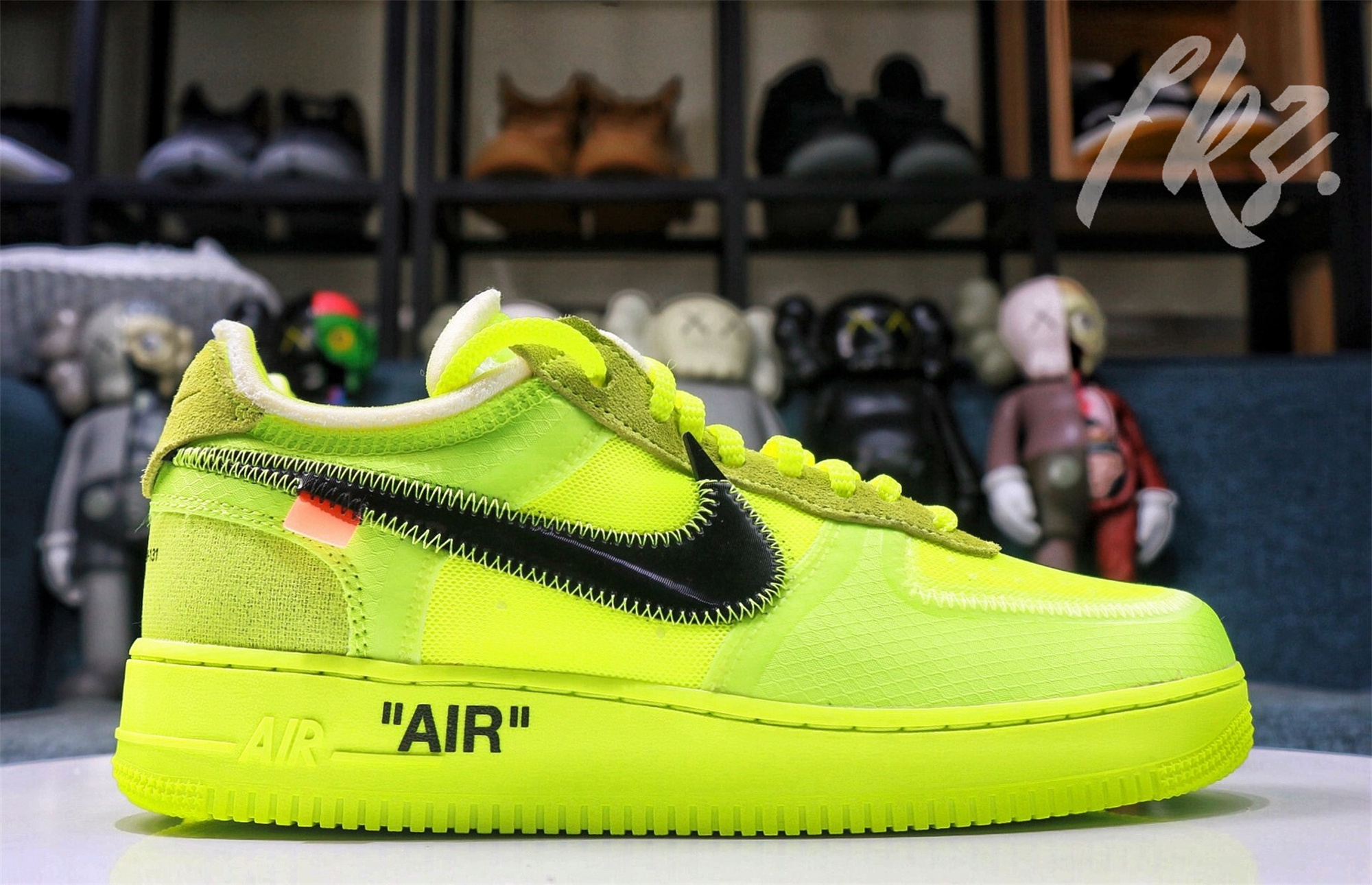 2018 Off White X Nike Air Force 1 Volt