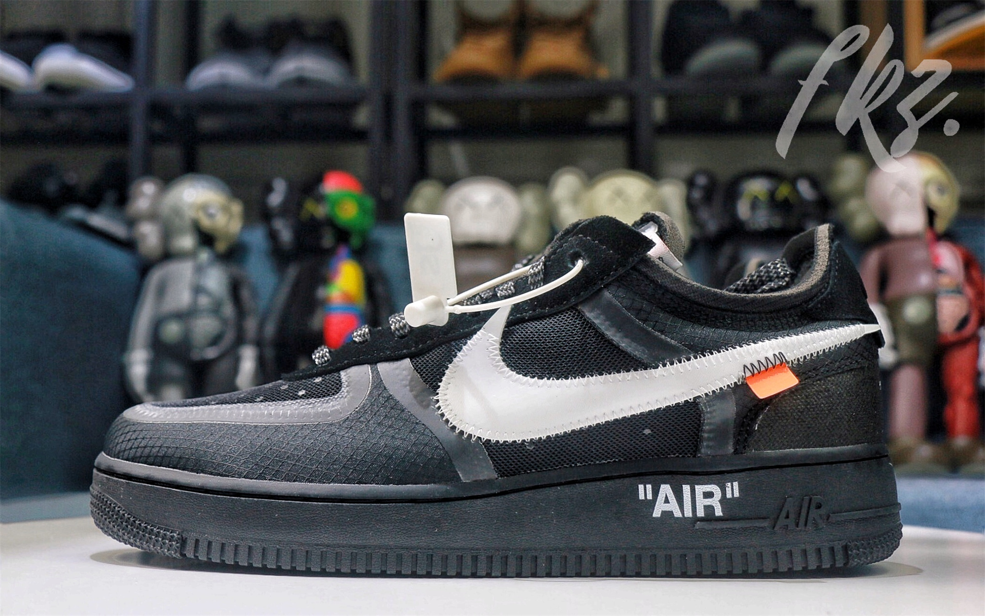 2018 Off White X Nike Air Force 1 Black