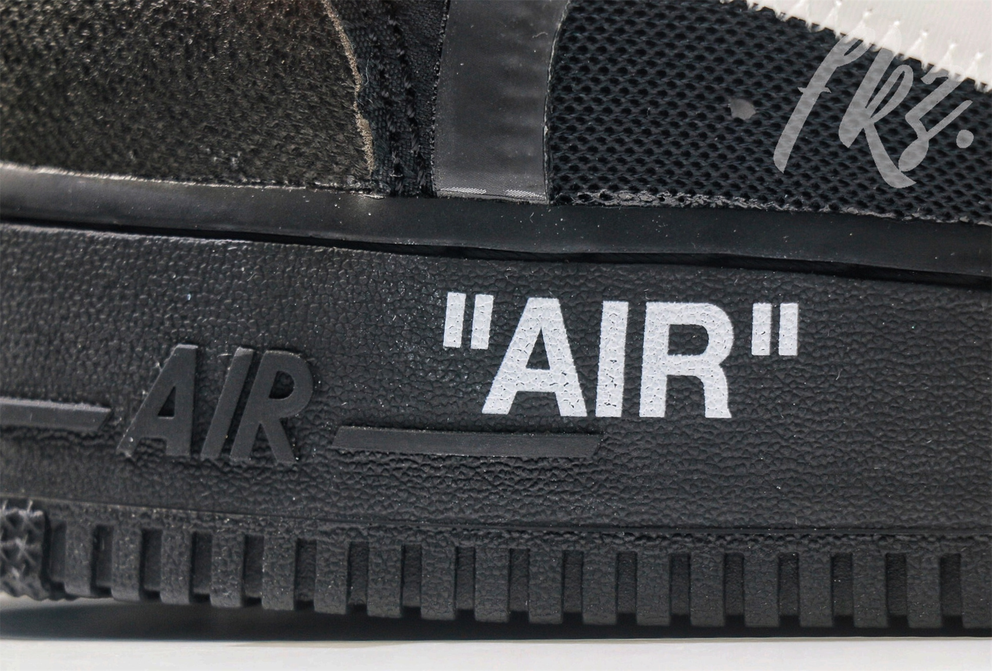 2018 Off White X Nike Air Force 1 Black