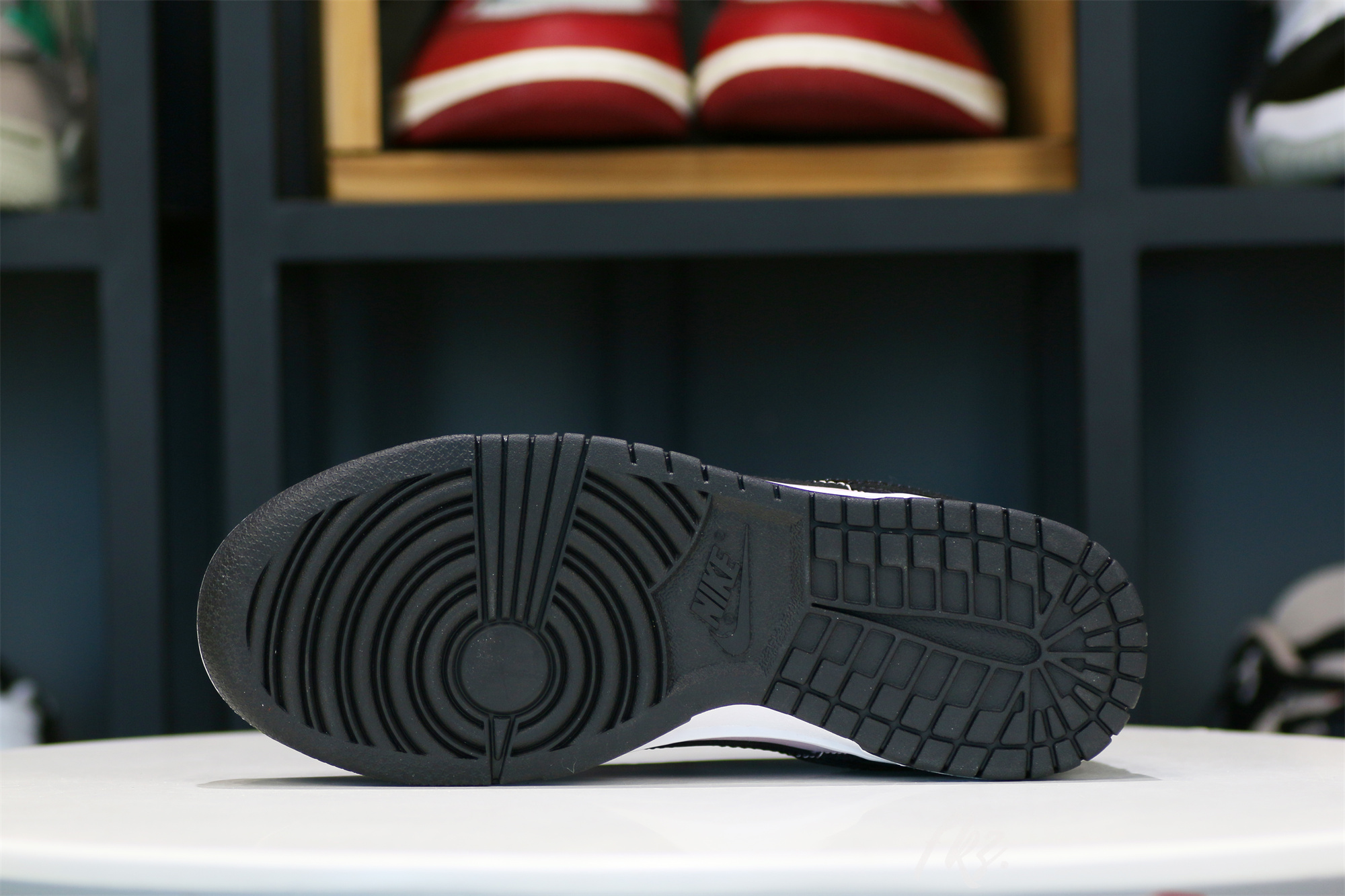 Nike Dunk Low Pink and Black Patent