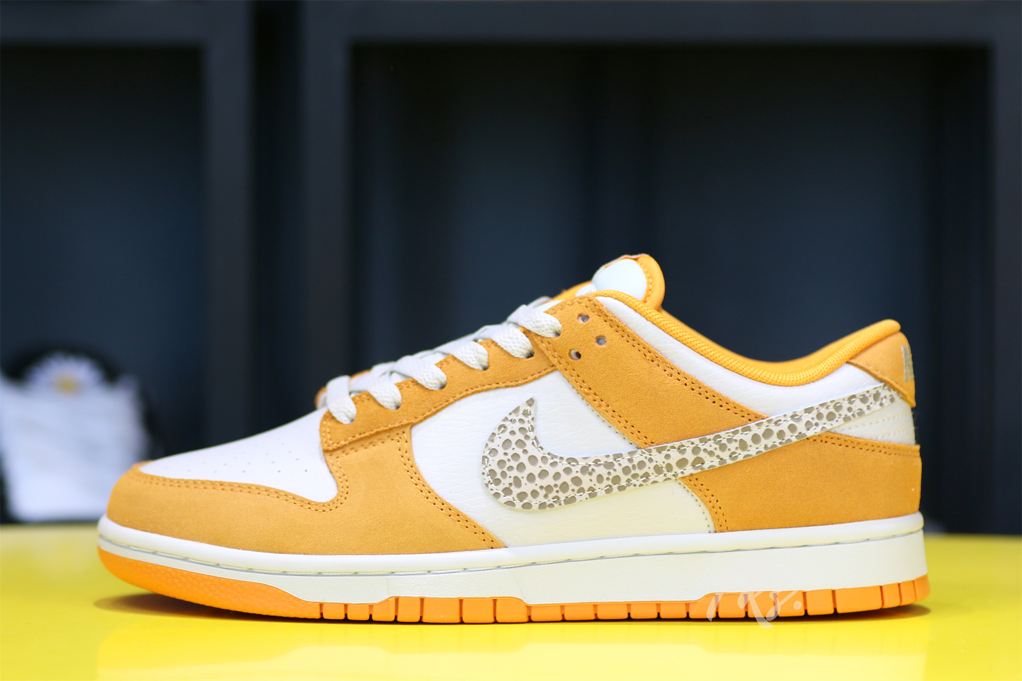 Nike Dunk Low AS Safari Swoosh “Kumquat”