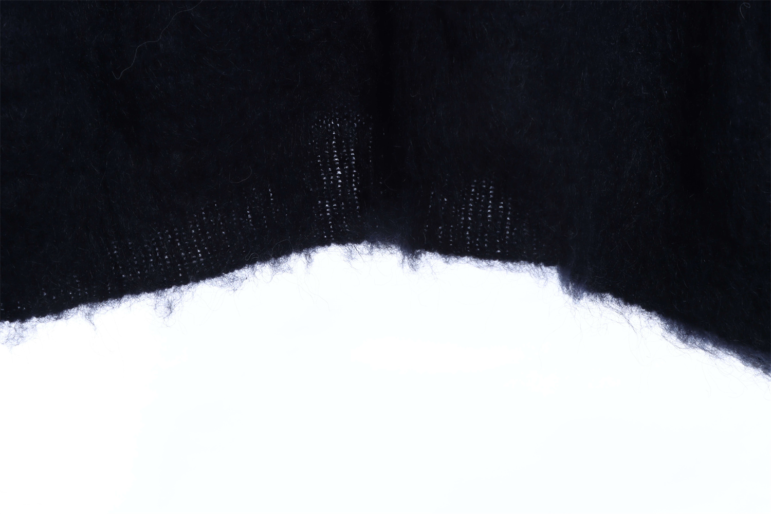 OFF WHITE Mohair Sweater Gradient