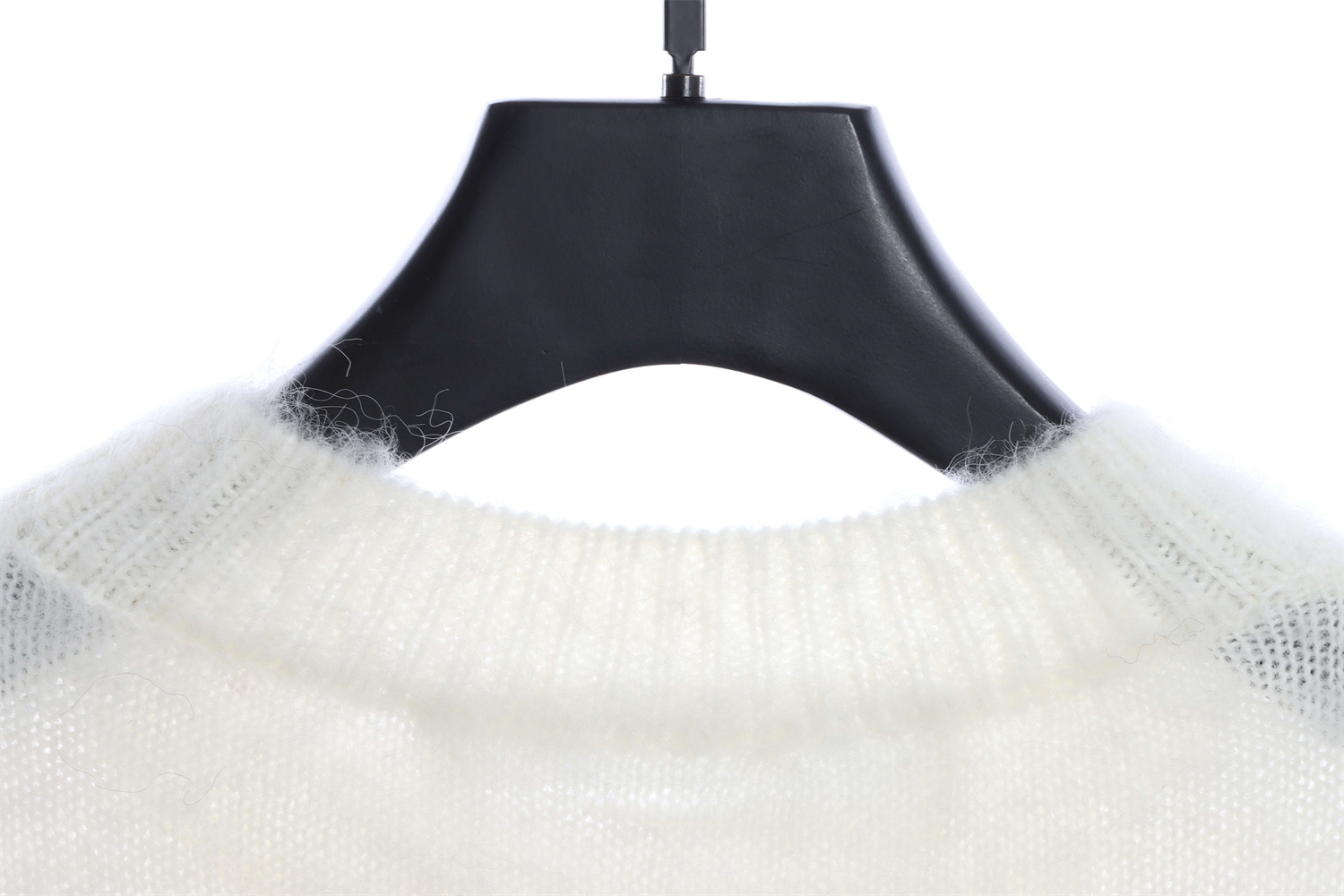 OFF WHITE Mohair Sweater Gradient