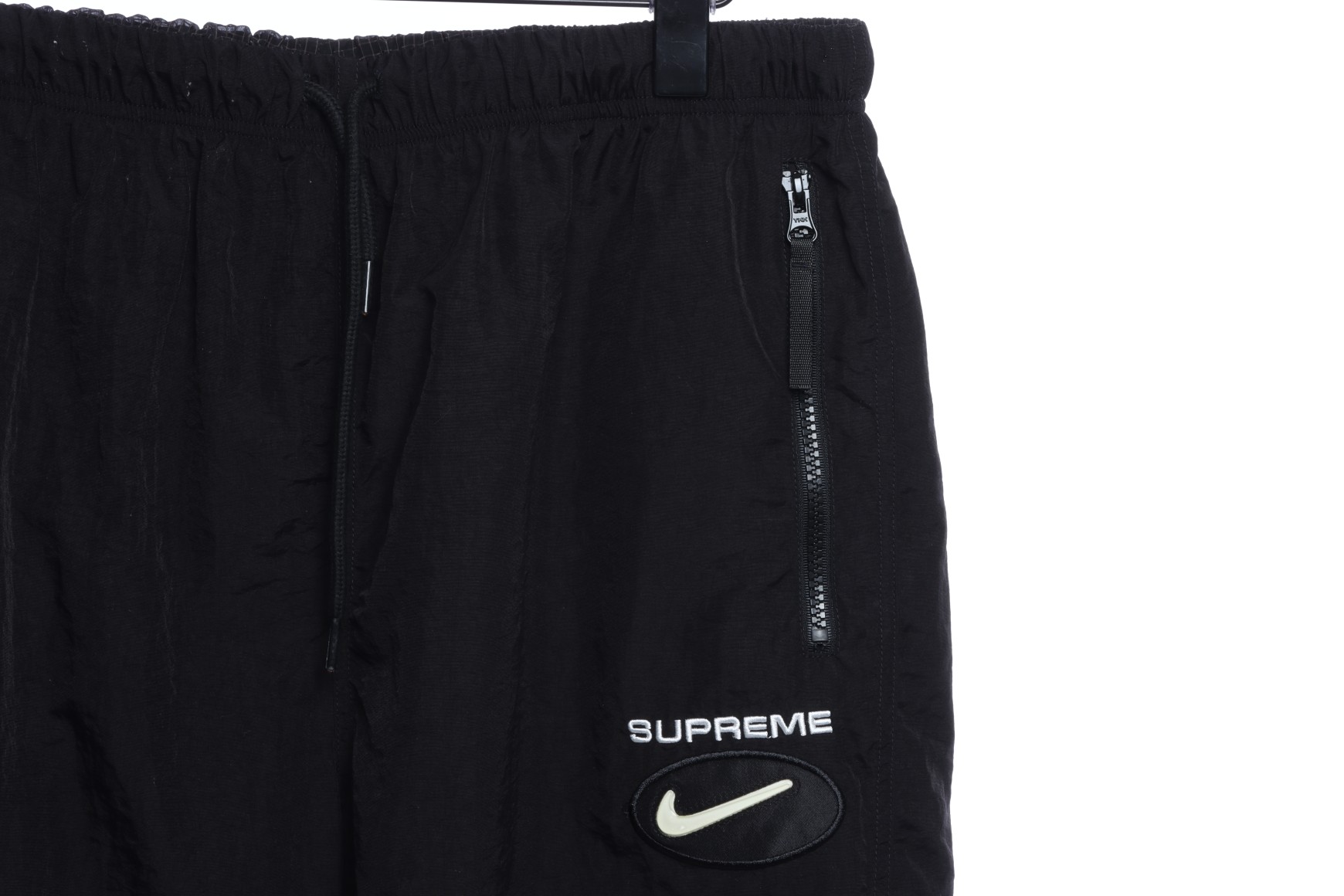 NIKE x SUPREME jewel-appliquéd reversible trousers pants