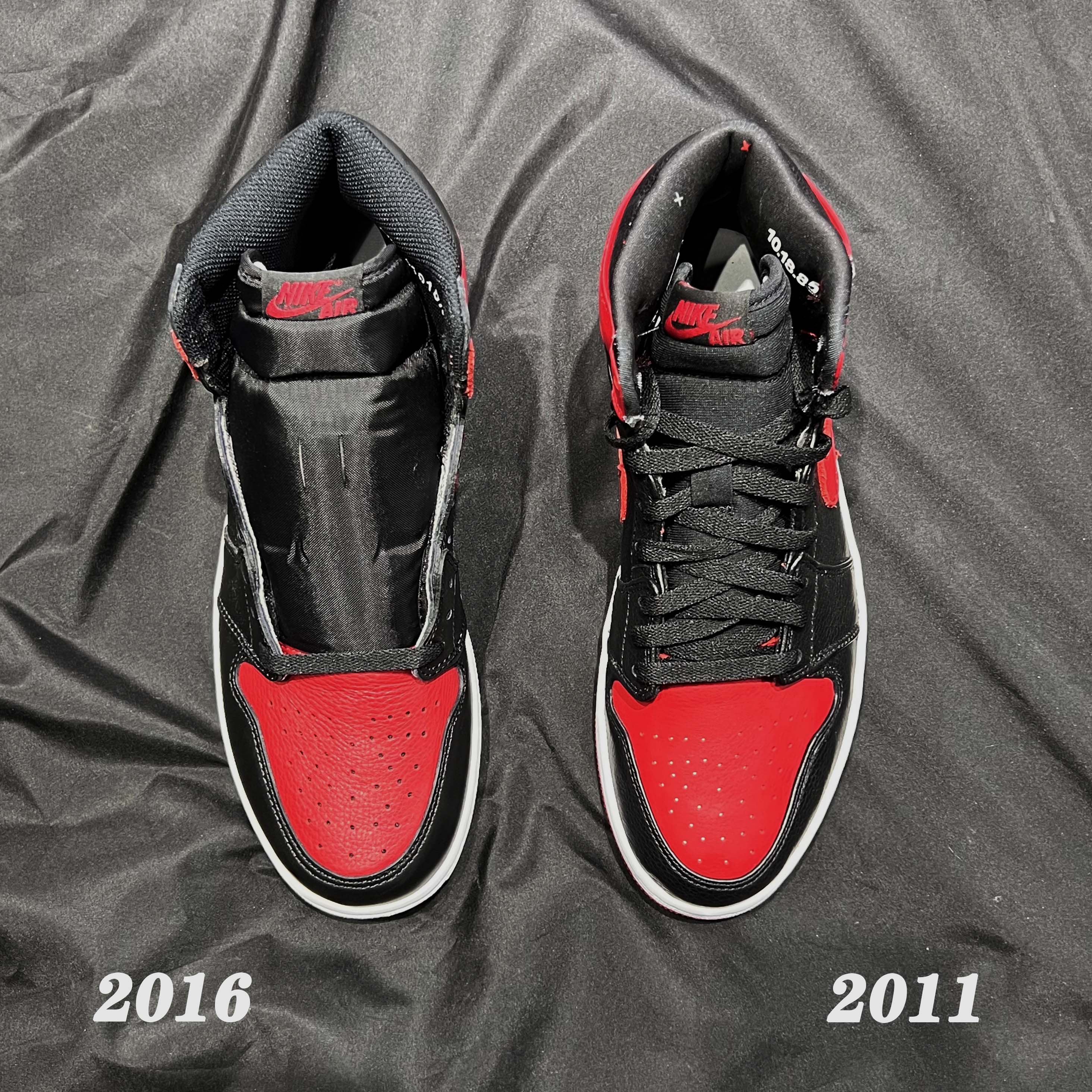 Air Jordan 1 OG Banned/Bred 2011 (LN5 A1 ,Deadstock,with tiny Flaws)