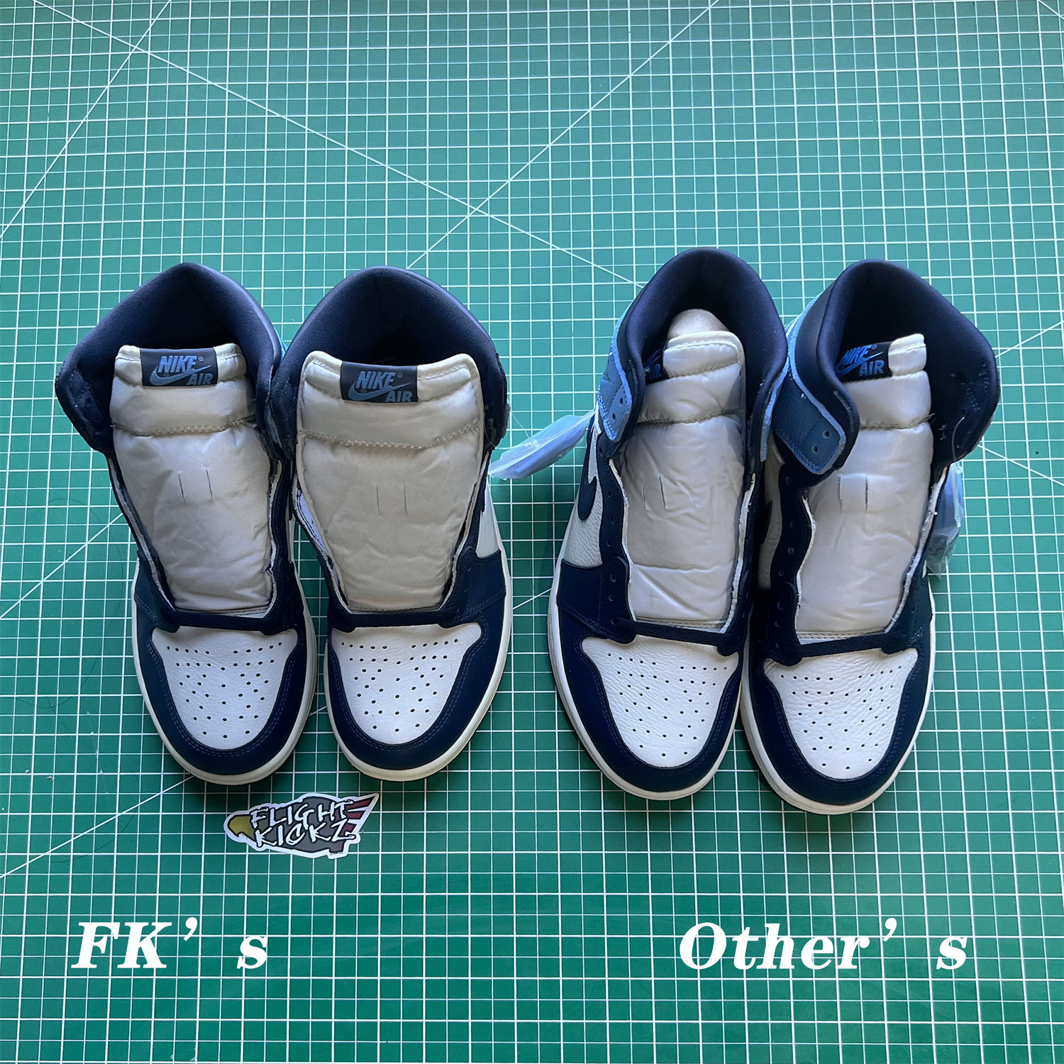 Jordan 1 Retro High Obsidian UNC