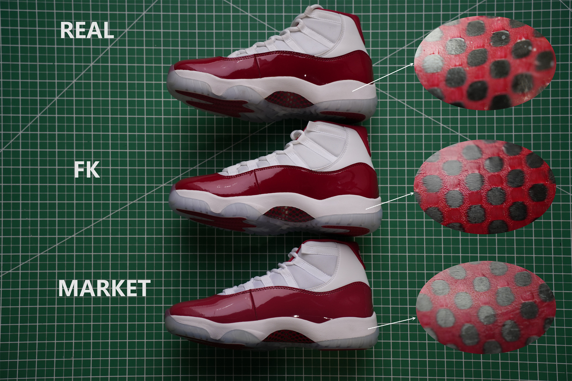 Air Jordan 11 Retro Cherry 2022 (LN5 A1 Batch)
