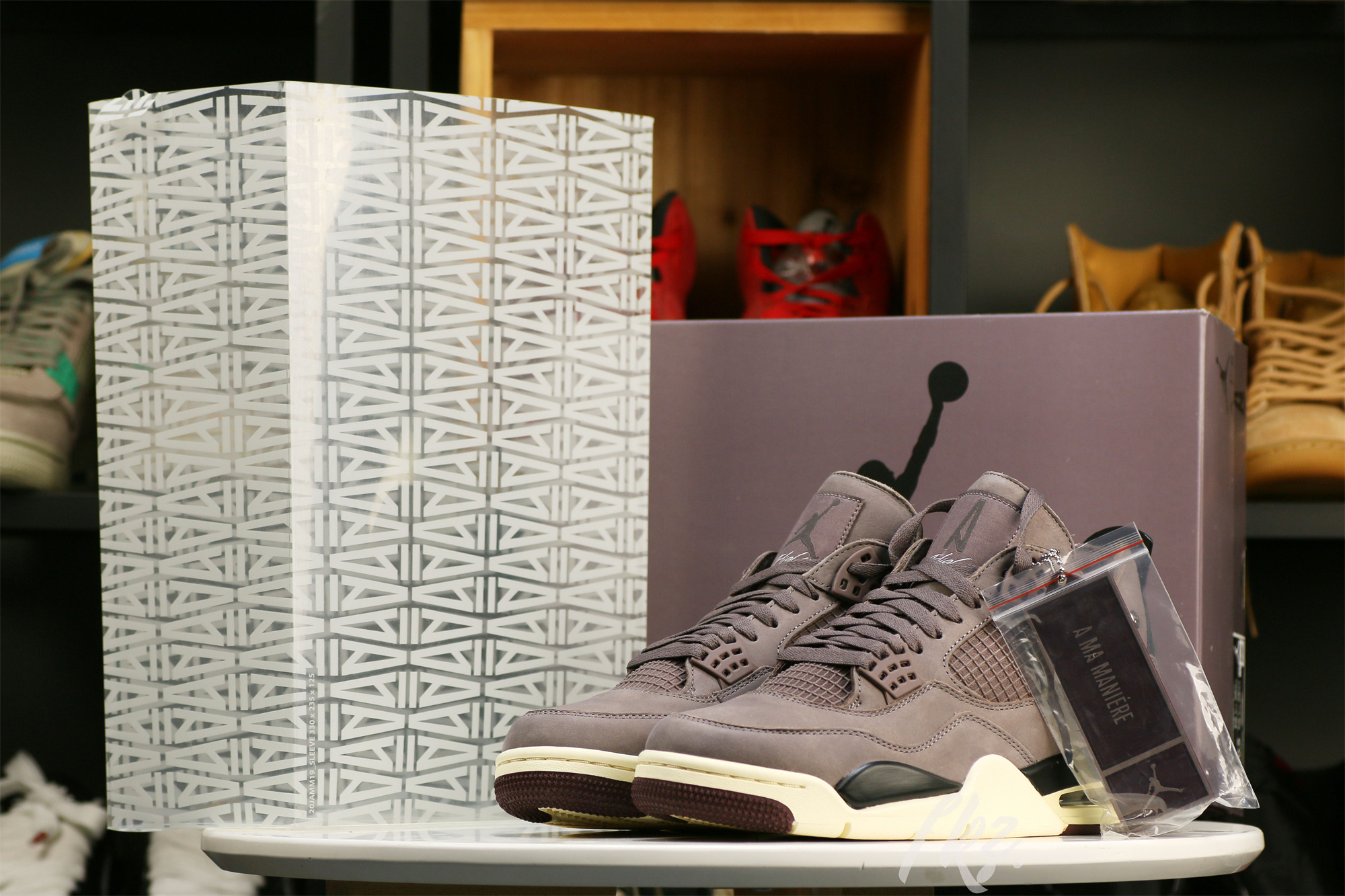 A Ma Maniére x Air Jordan 4 Retro ‘Violet Ore’ 2022 (LN5 A1 Batch)