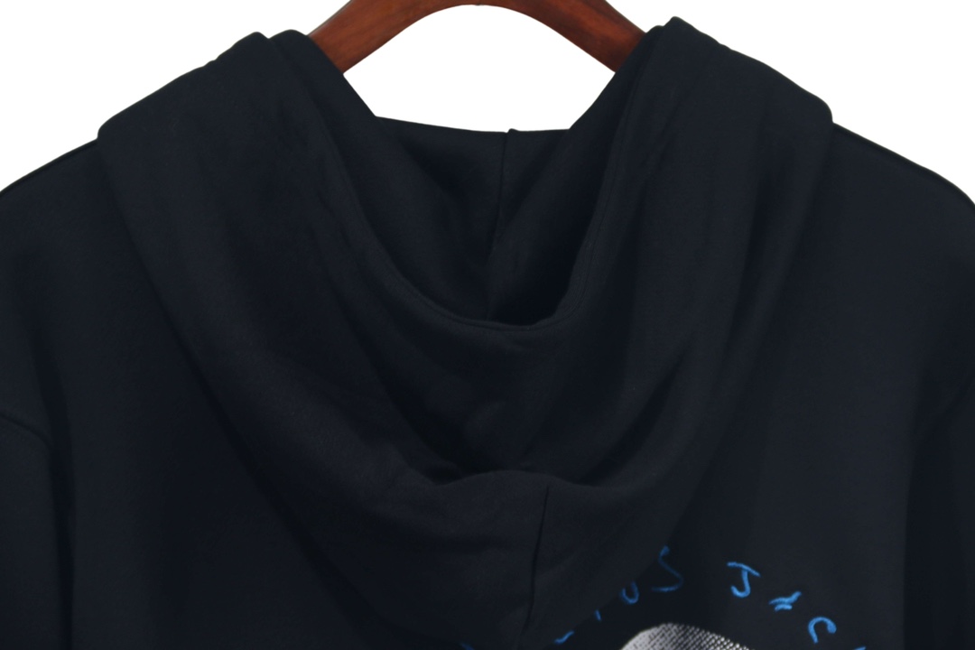 Jordan TS lightning tripartite joint portrait print hoodie