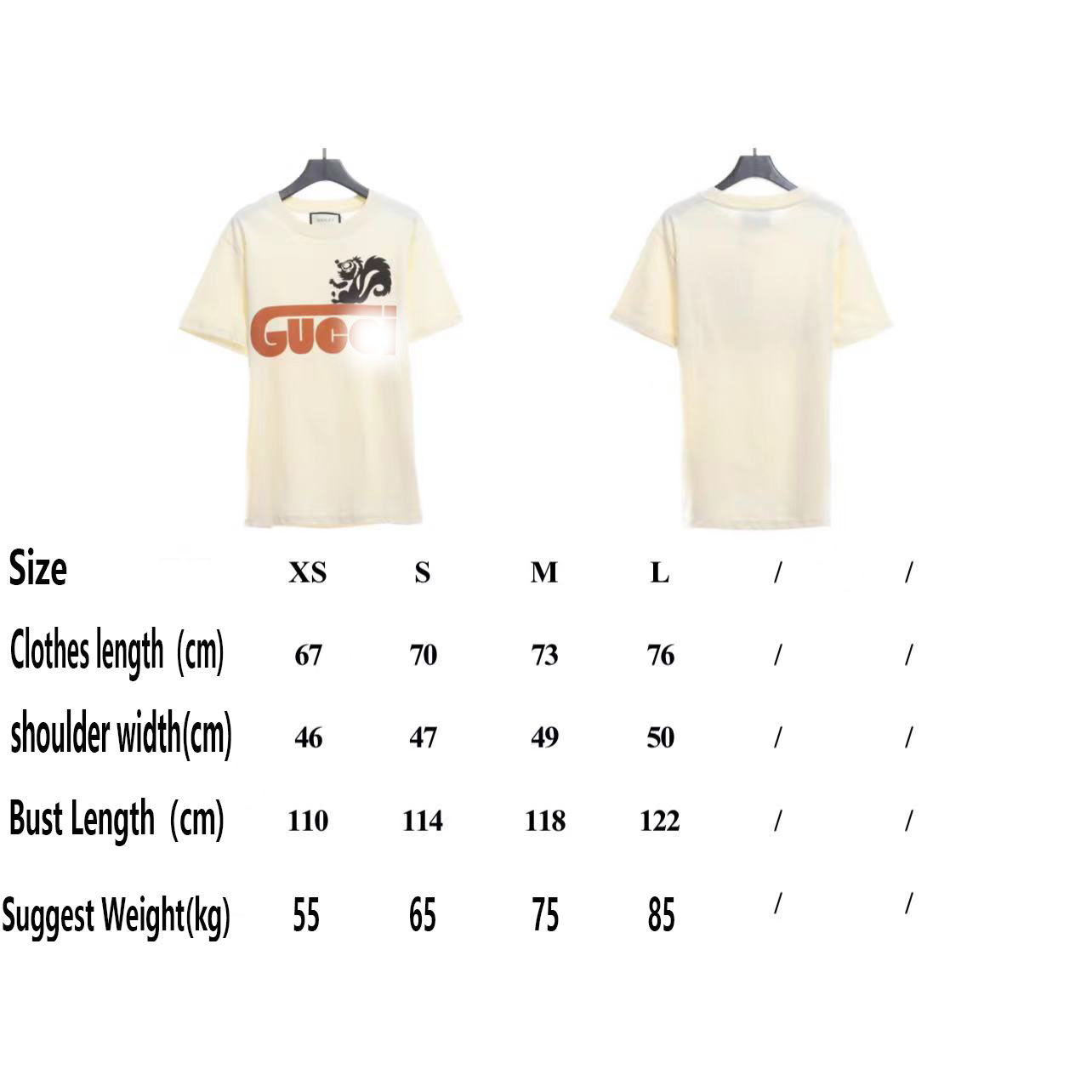 Guc skunk print short sleeve