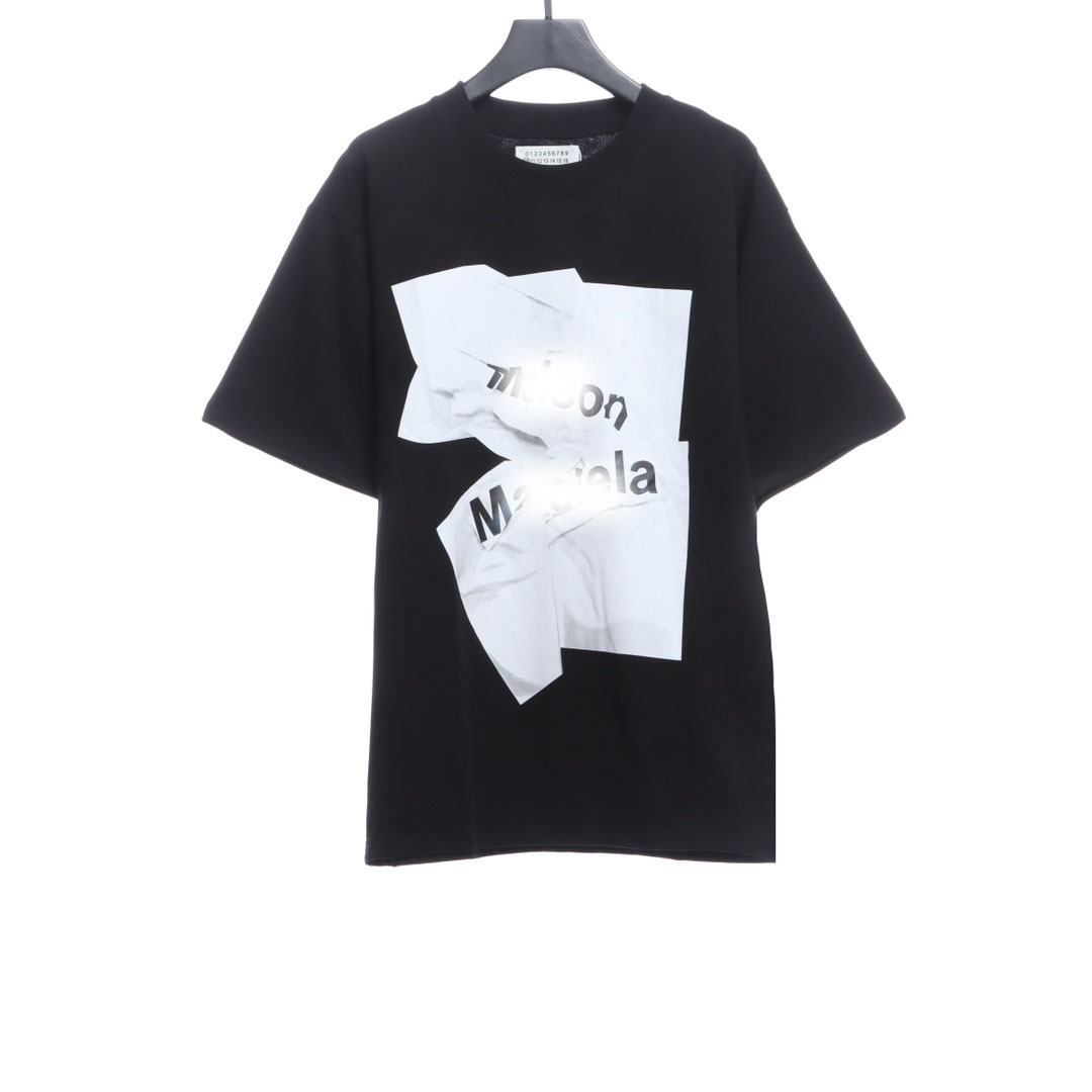 M-rg13la logo-print jersey short sleeves