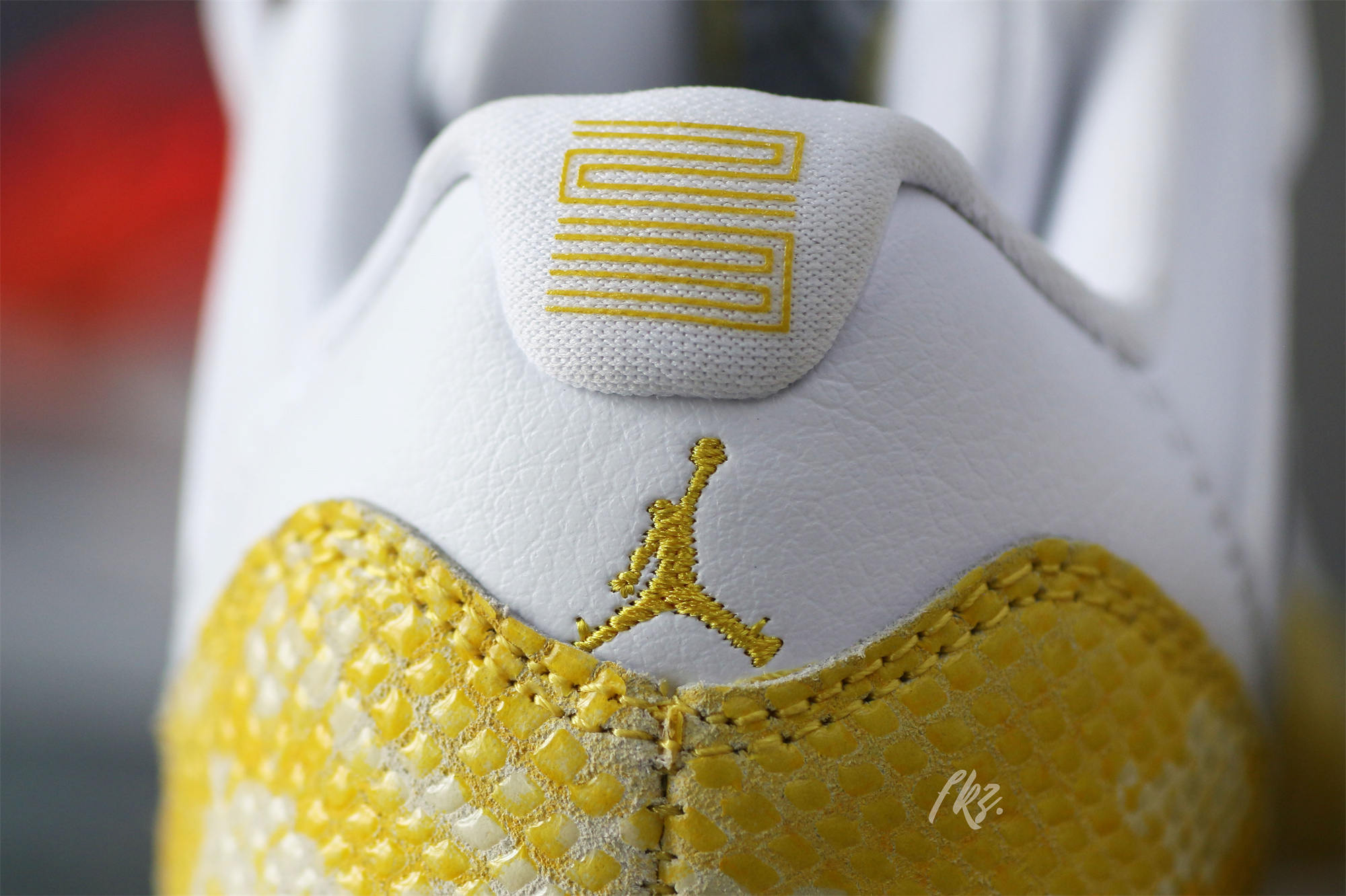 Air Jordan 11 Low “Yellow Snakeskin” 2023 (LN5 A1 Batch)