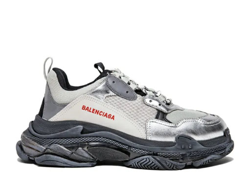 Balenciag* Triple S Trainer ‘Silver Grey’