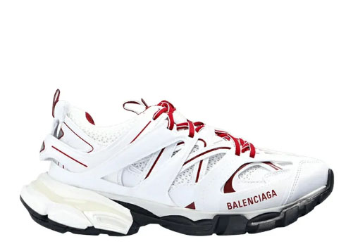 Balenciag* Wmns Track Sneaker ‘White Red’