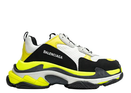 Balenciag* Triple S Trainer ‘Yellow Black’