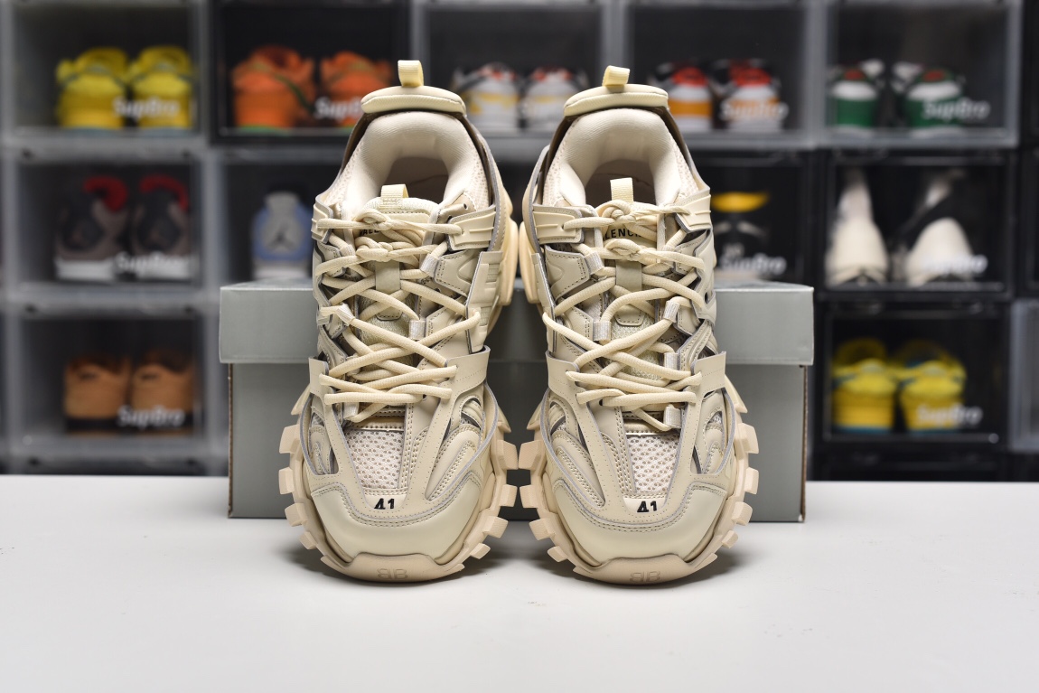 Balenciag* Wmns Track Sneaker ‘Full Beige’