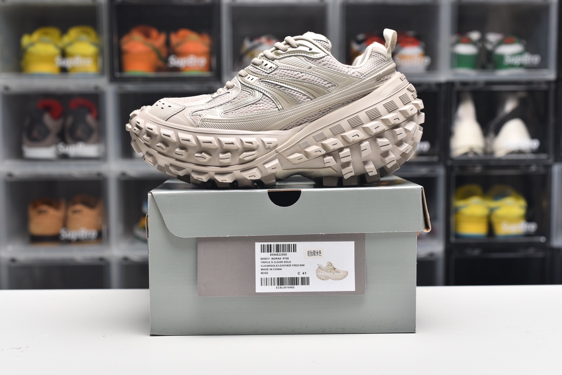 Balenciag* Defender Beige Brown