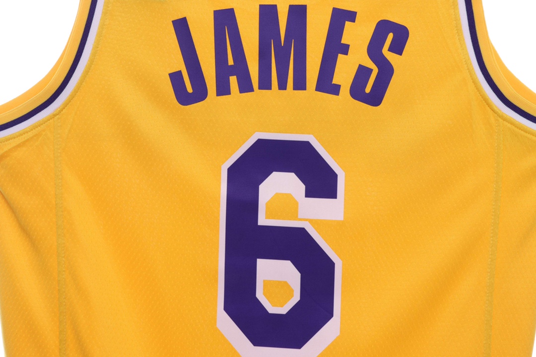 Nk NBA Lakers James James No. 6 jersey