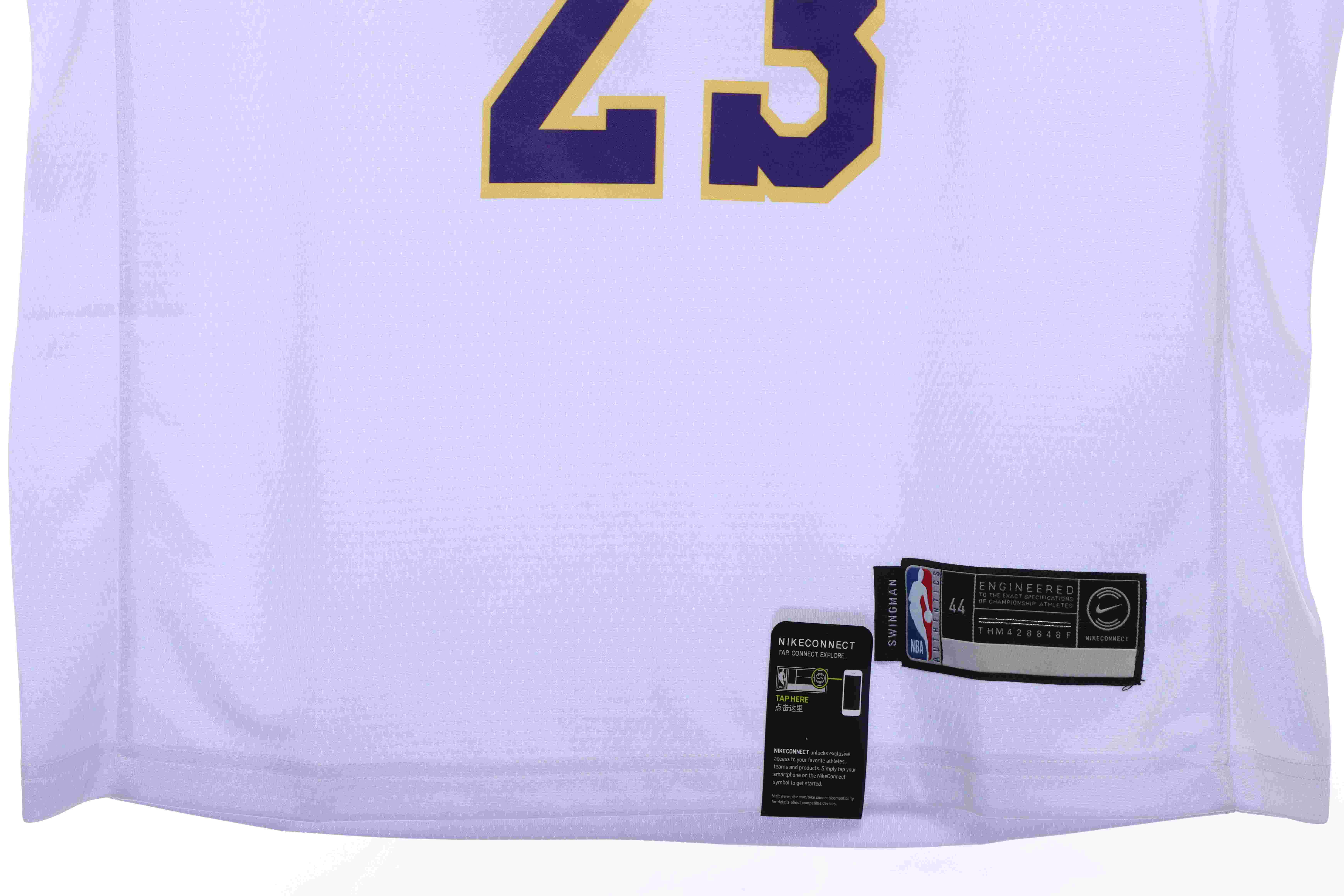 James Lakers home jersey No. 23