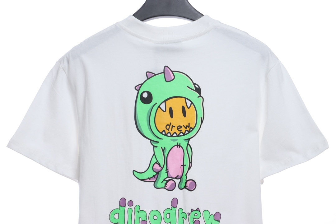DREW cartoon dinosaur printing short sleeves
