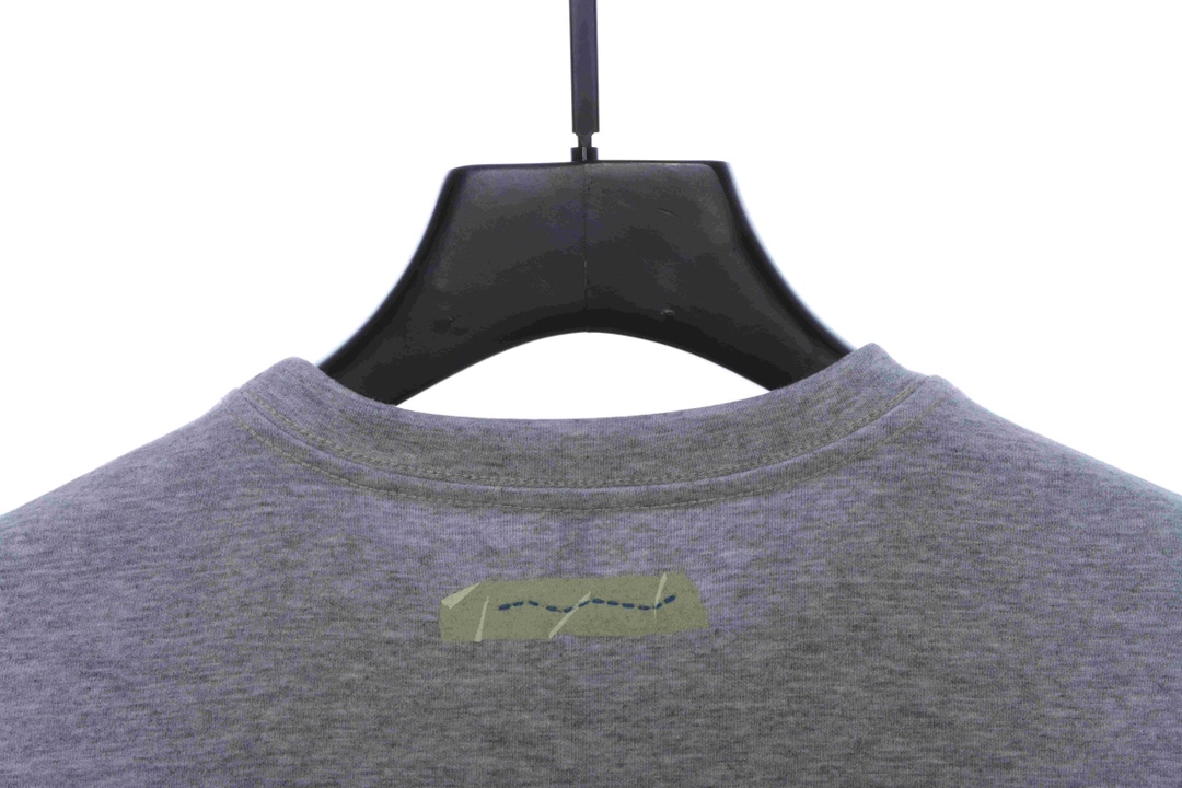 ADER pentagram embroidered short sleeves