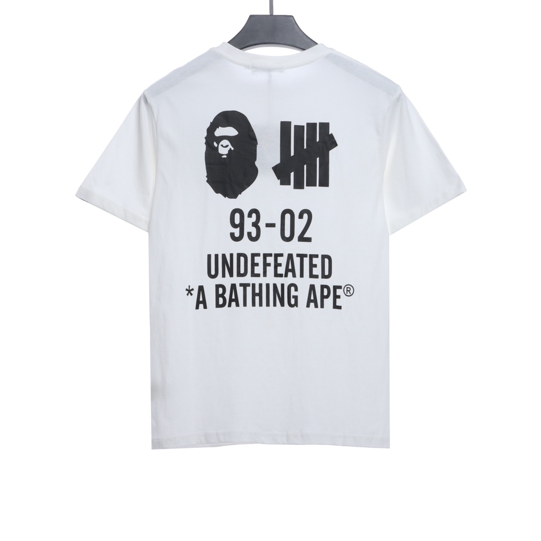 BAPE co-signed UDF Velcro short sleeves