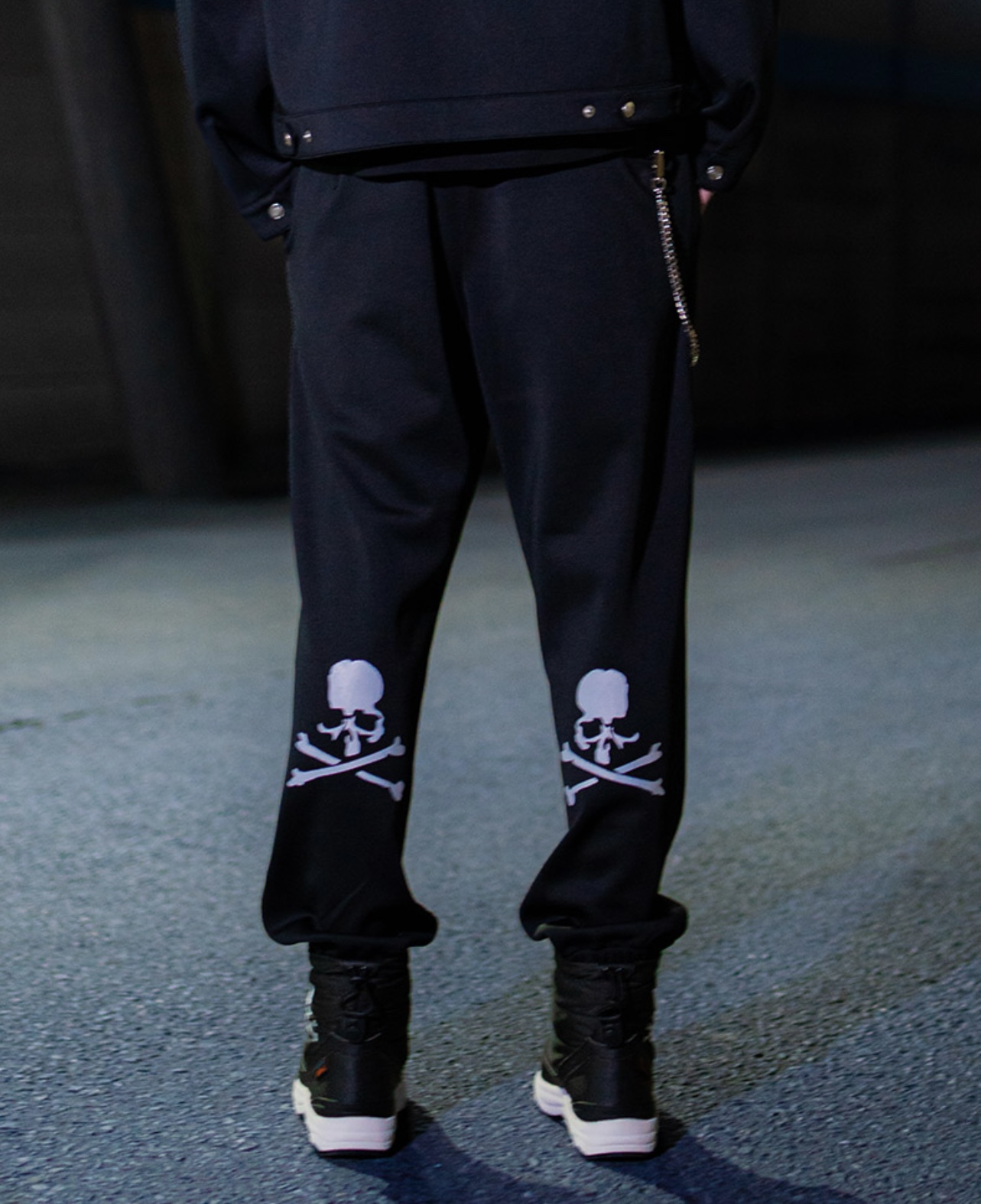 MMJ joint Dickies reflective printed logo trousers