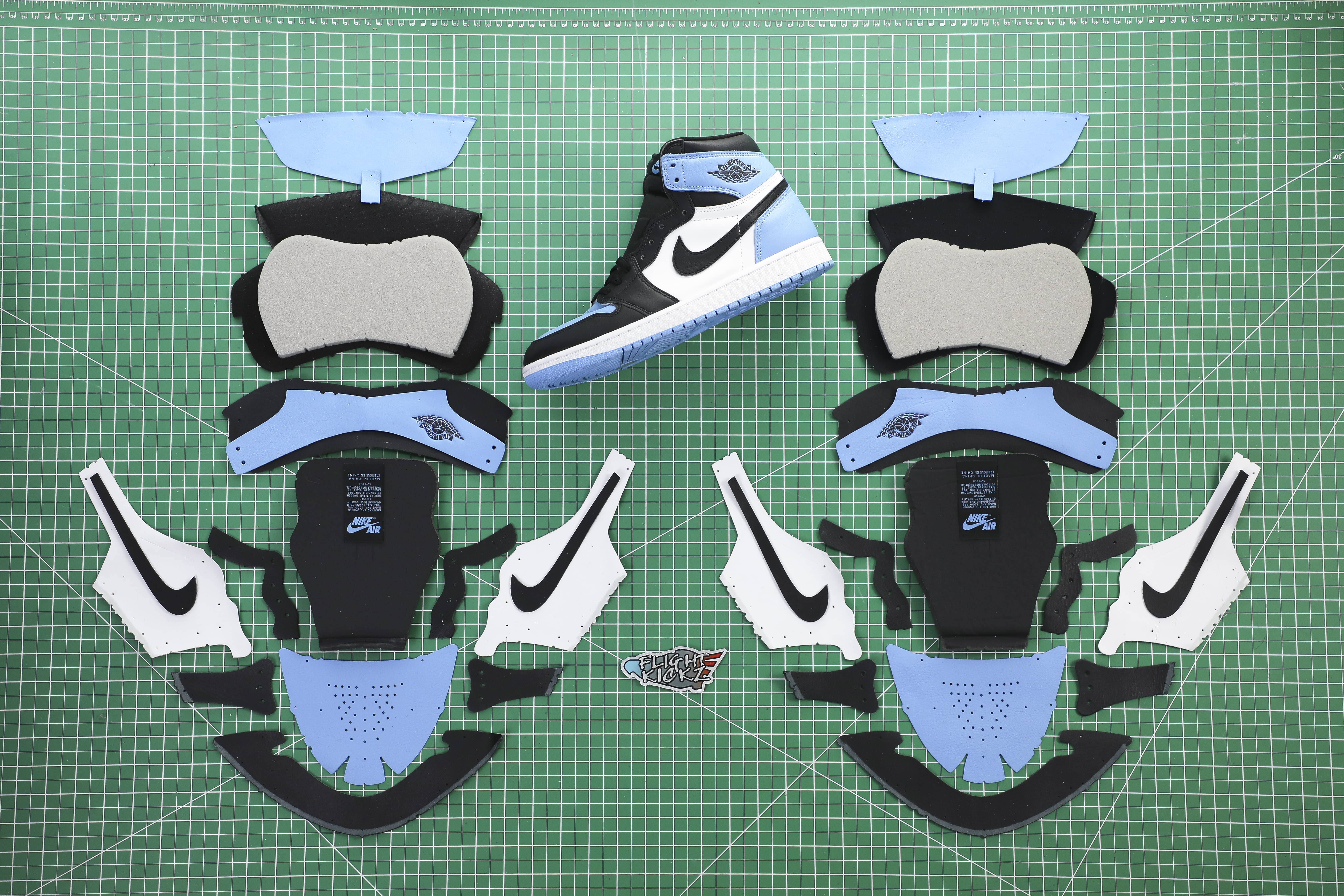 Air Jordan 1 Retro High OG University Blue UNC 2023 (LN5 A1 Batch)