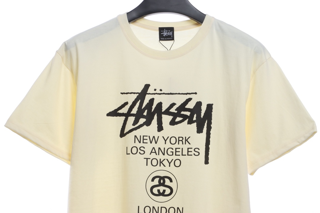 Stussy Classic World Tour Printing short sleeves