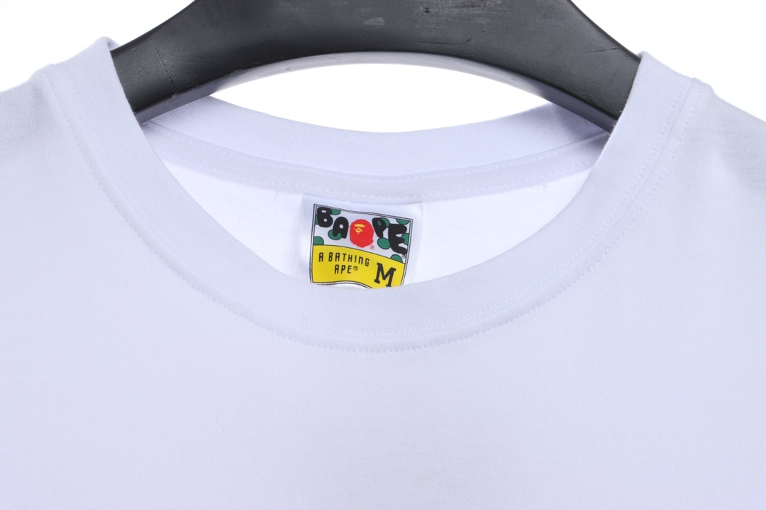 BAPE ape head crazy world series short sleeves