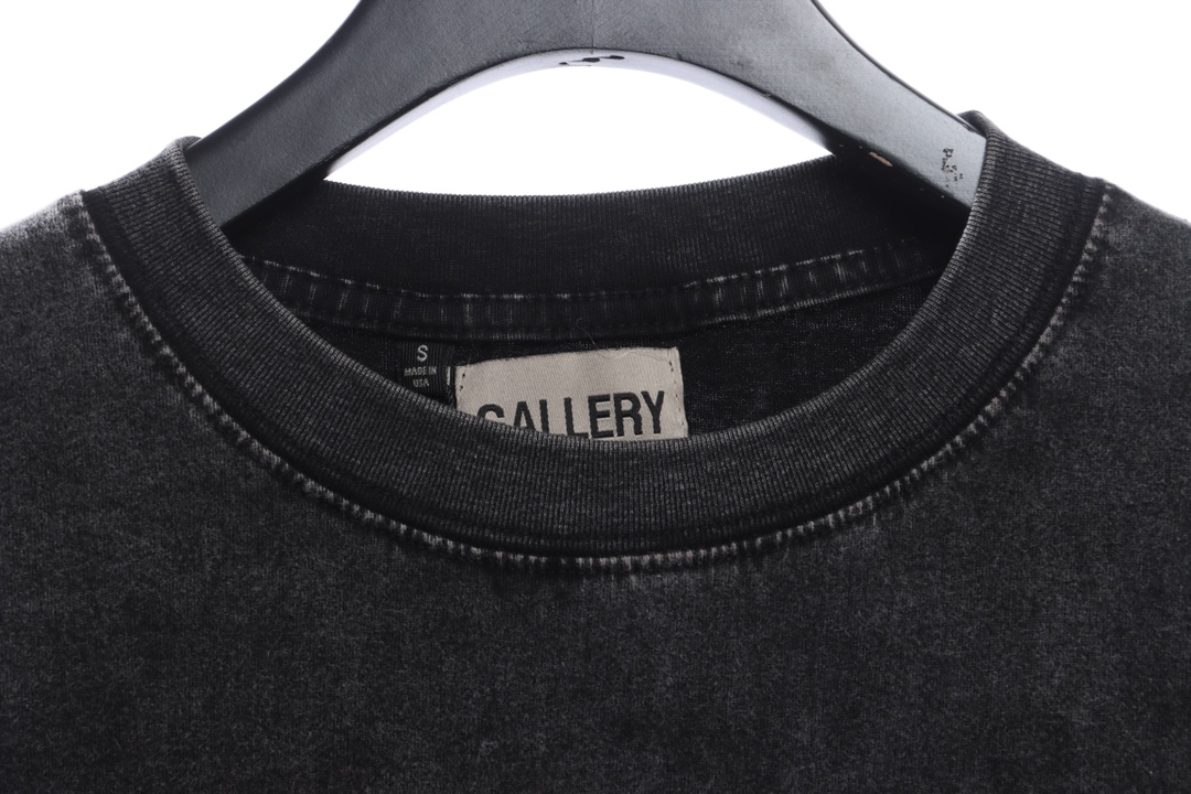 GALLERY DEPT retro gradient letter print short sleeves